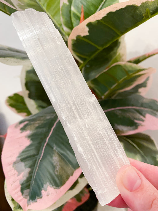 Satin Spar Selenite Stick