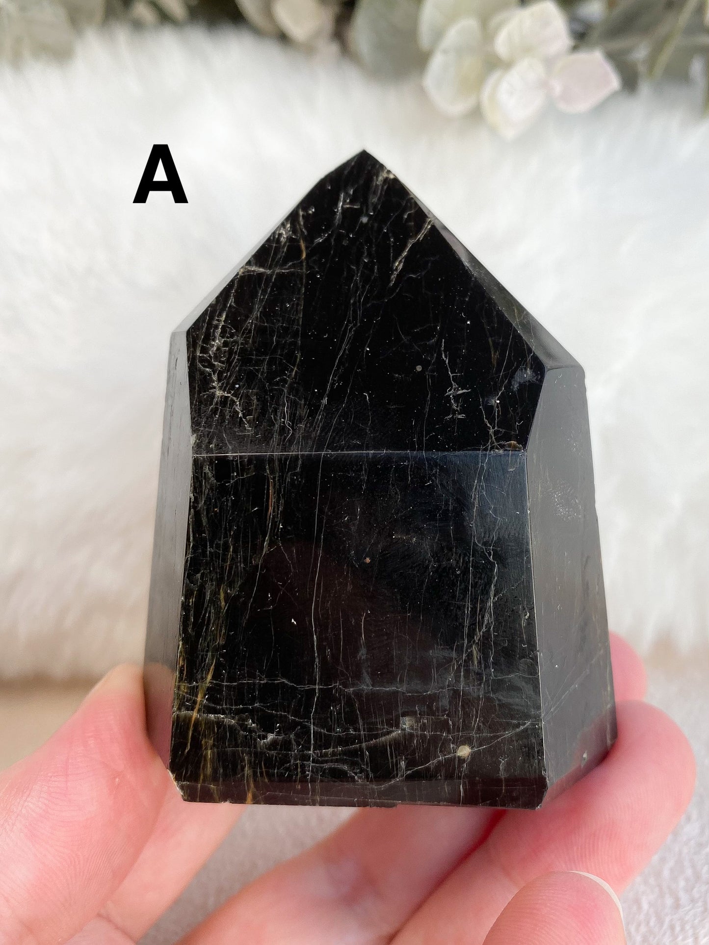 Black Tourmaline Tower - You Choose