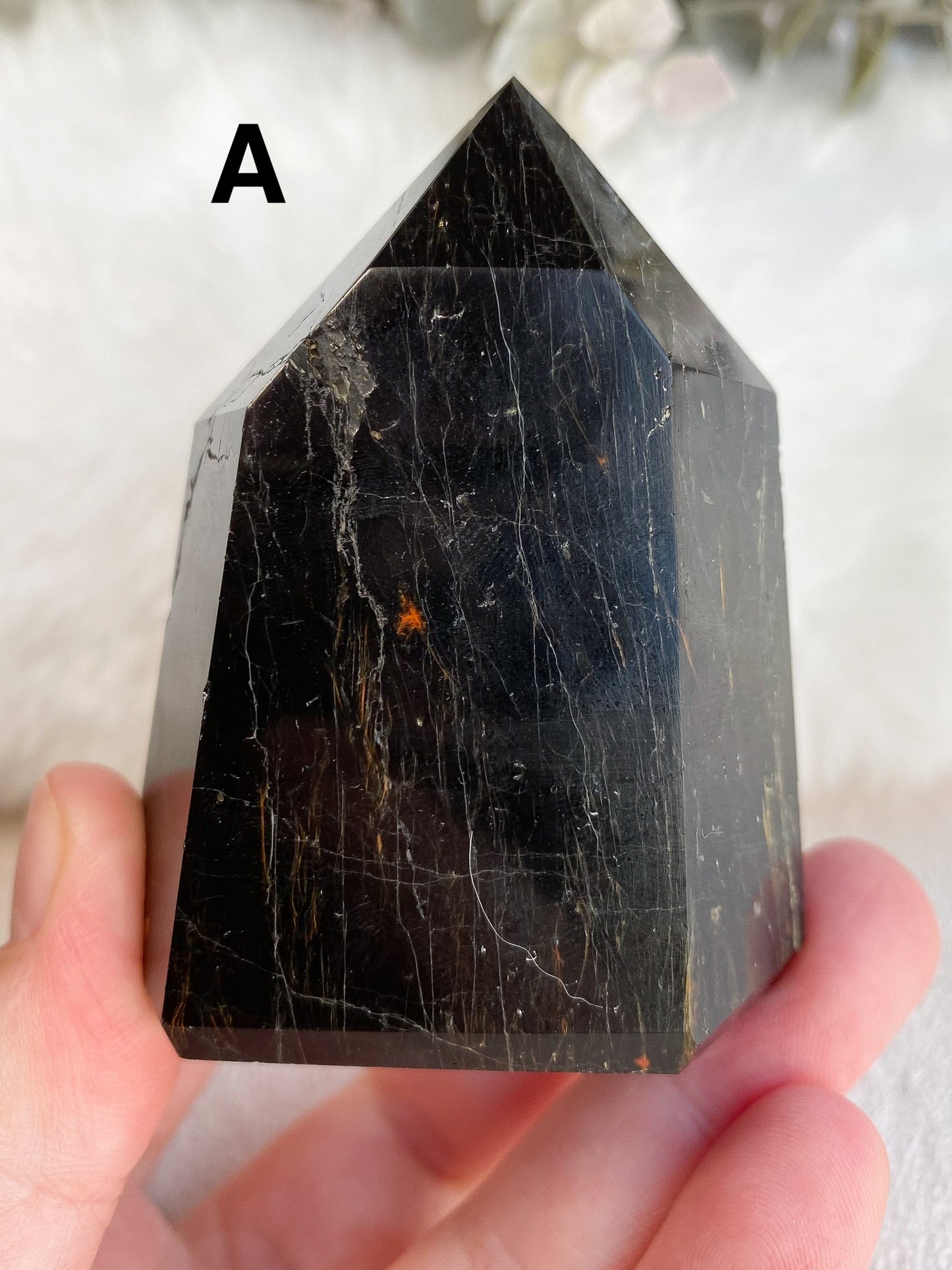 Black Tourmaline Tower - You Choose