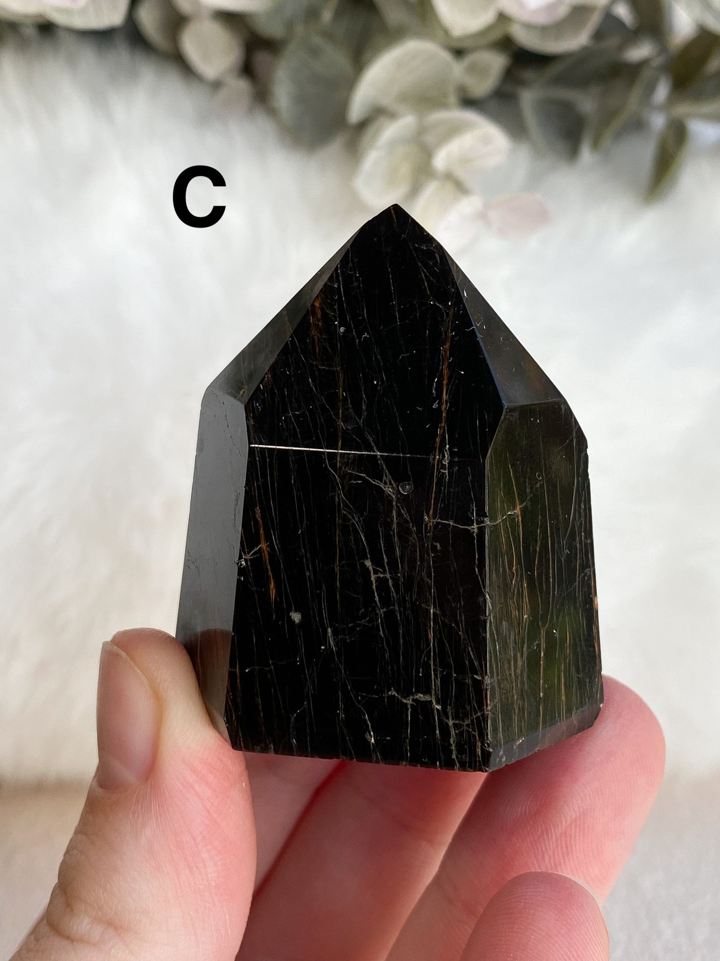 Black Tourmaline Tower - You Choose