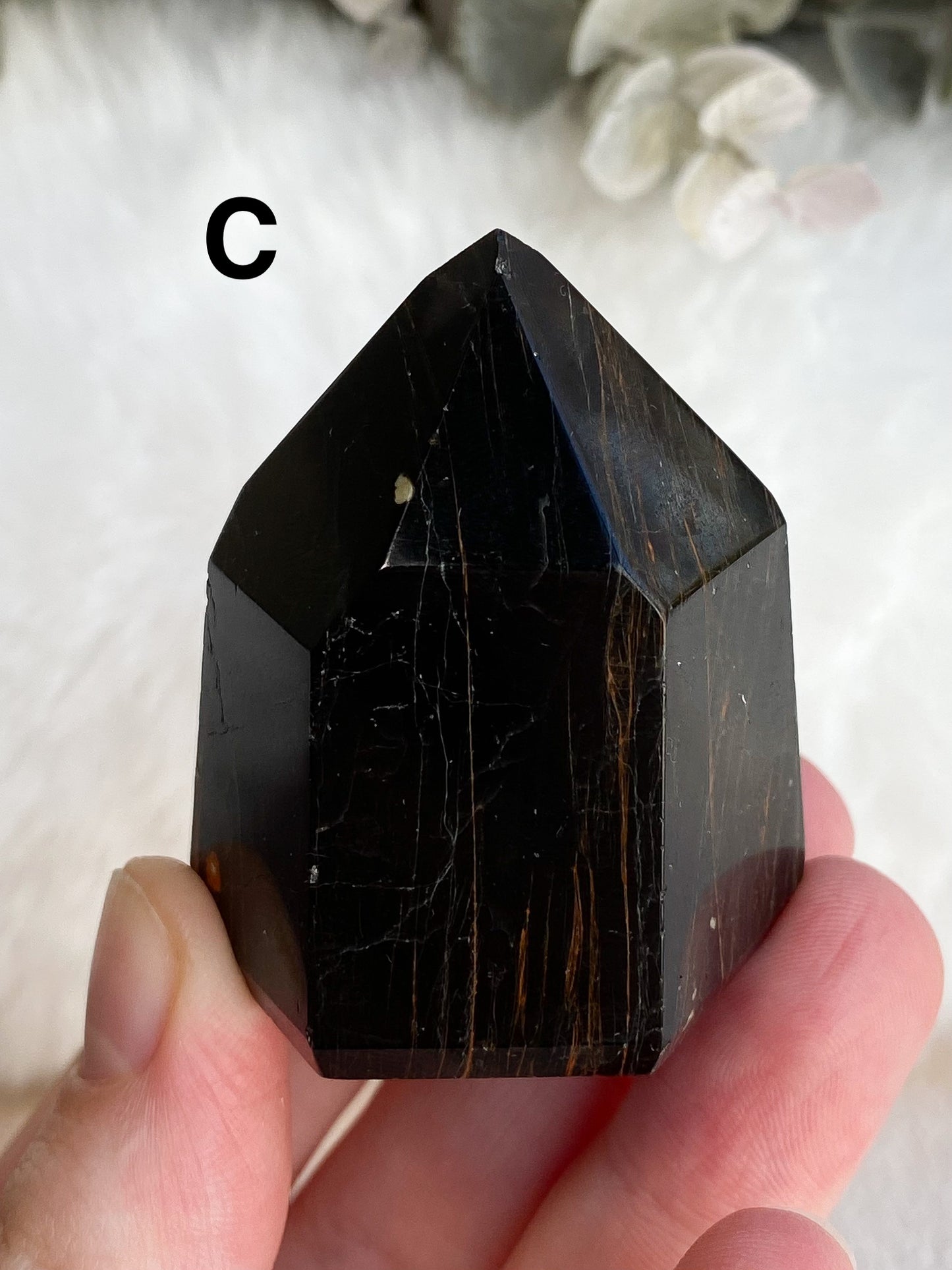 Black Tourmaline Tower - You Choose