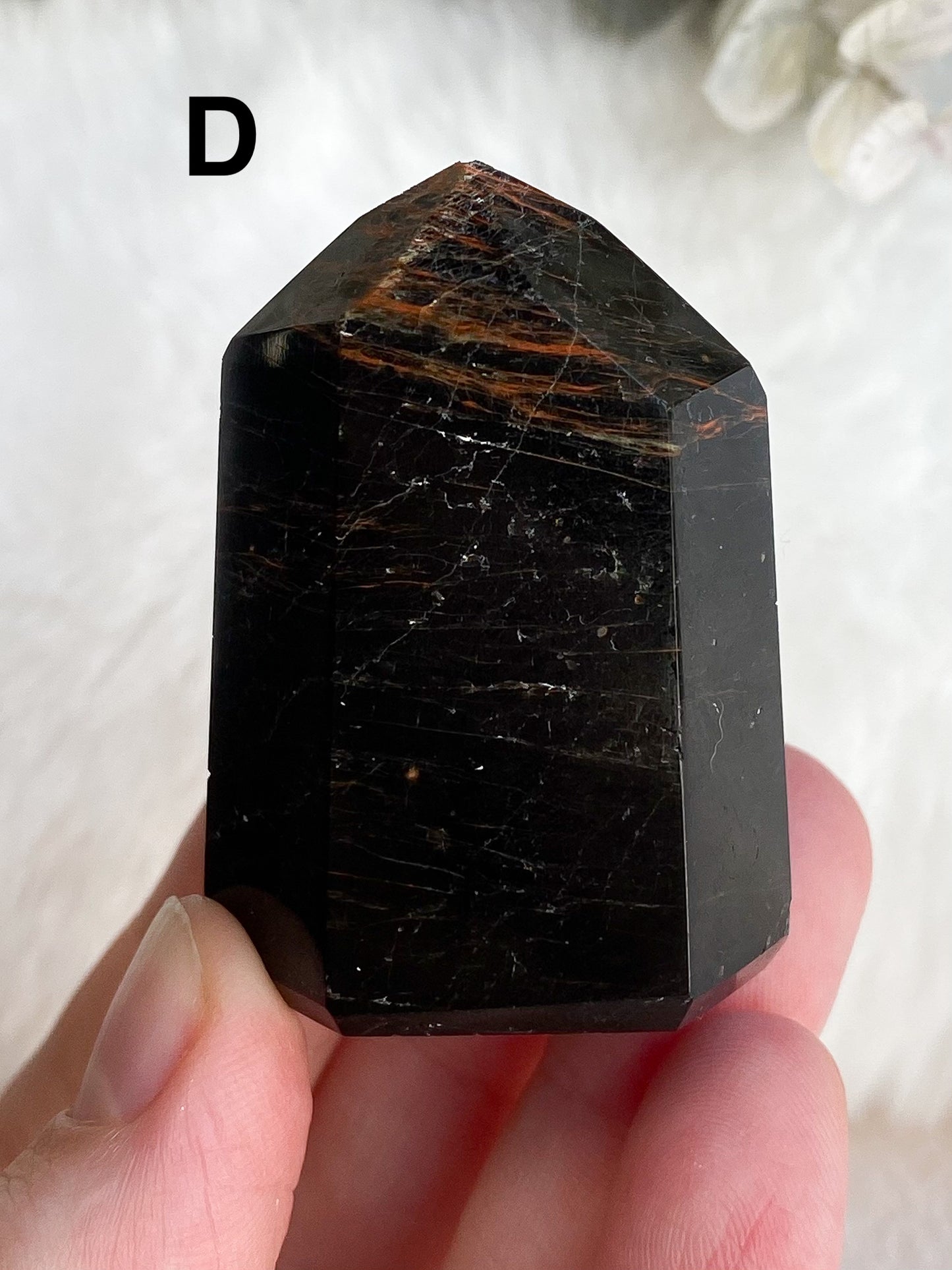 Black Tourmaline Tower - You Choose