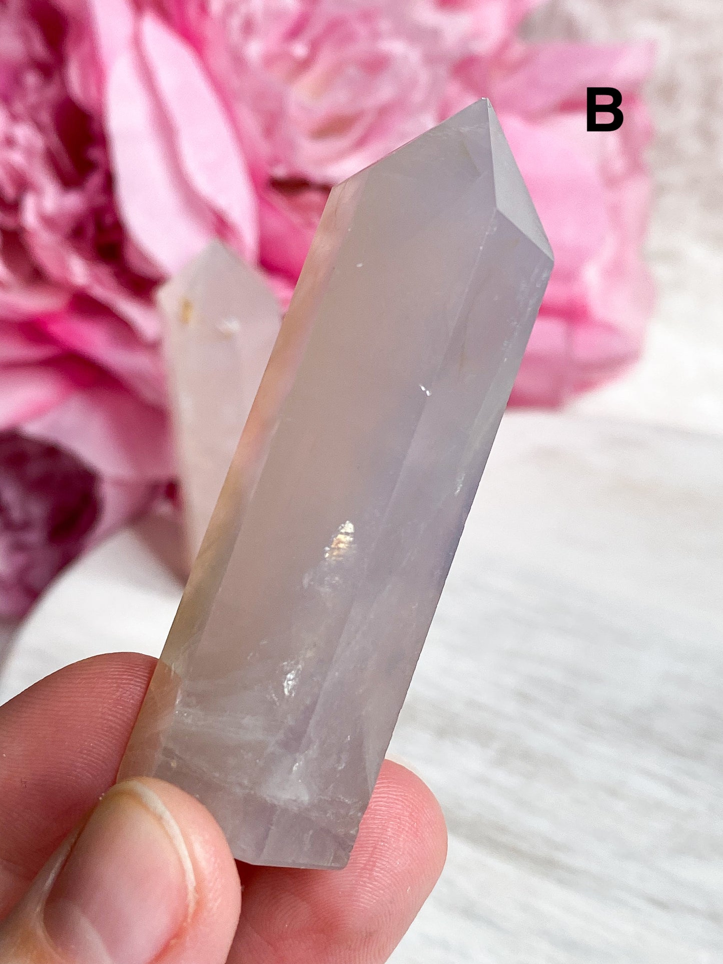 Blue Rose Quartz Tower - You Choose