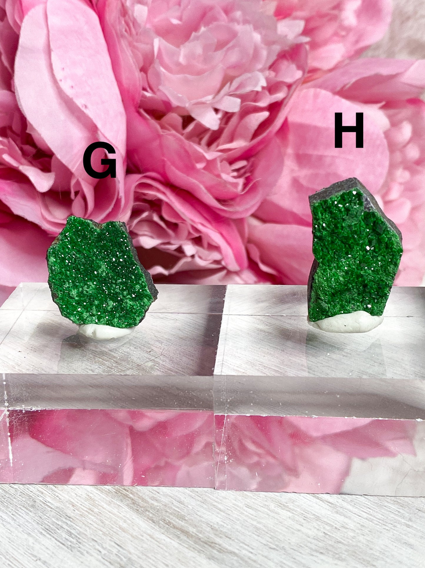 Uvarovite Garnet Specimen Small Size - You Choose