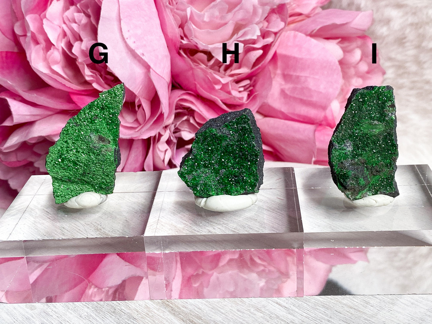 Uvarovite Garnet Specimen Large Size - You Choose