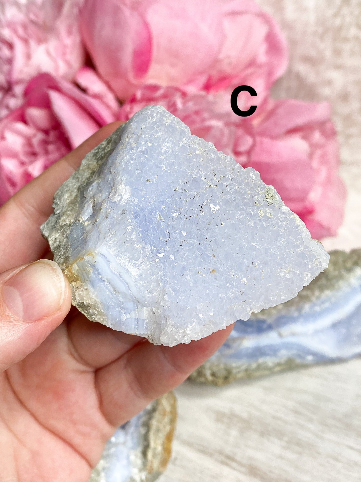 Blue Lace Agate Raw