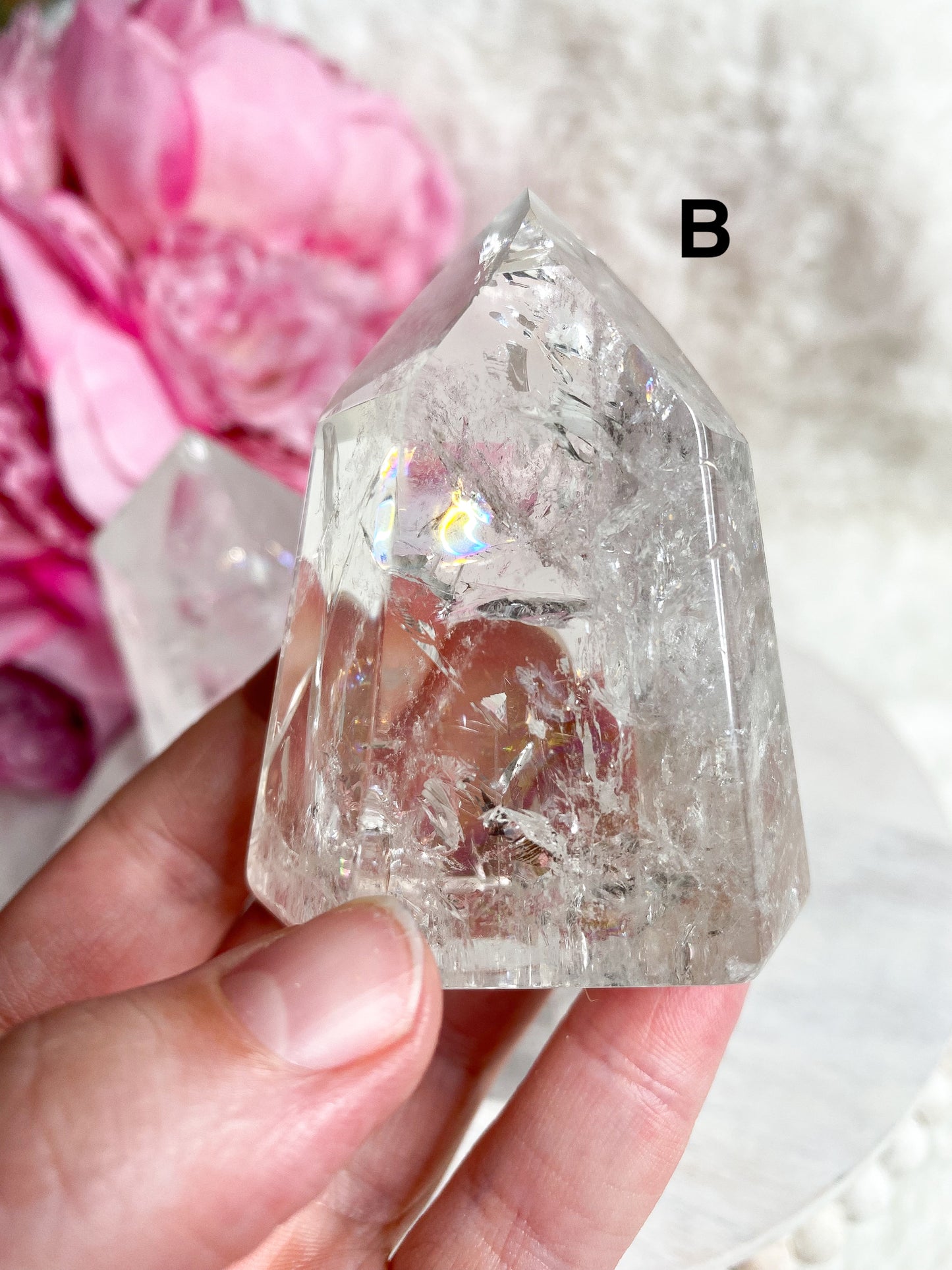 Clear Quartz Tower - You Choose