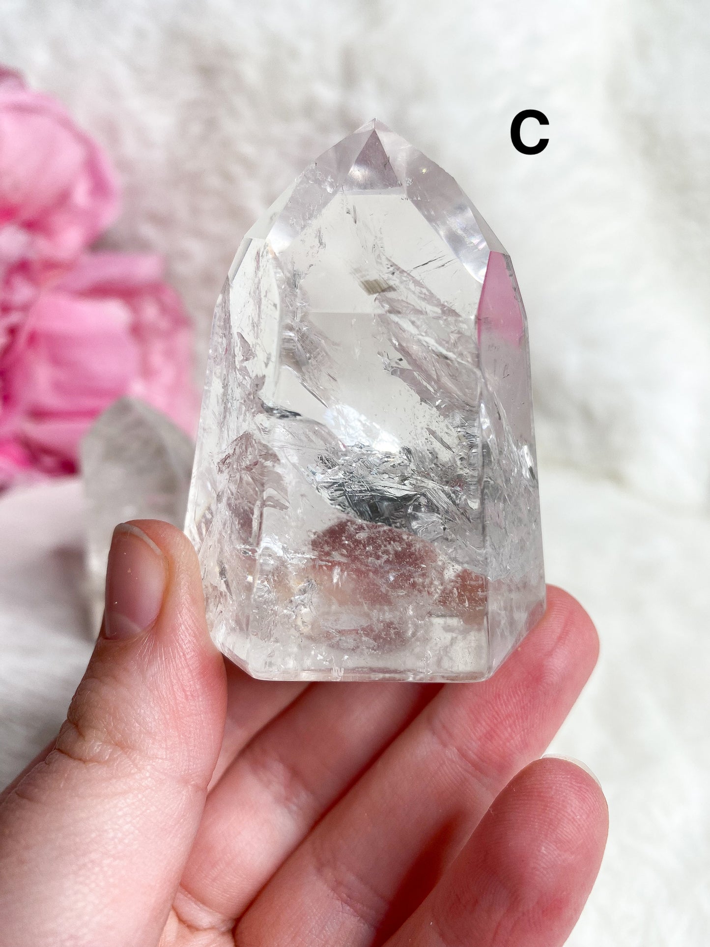 Clear Quartz Tower - You Choose