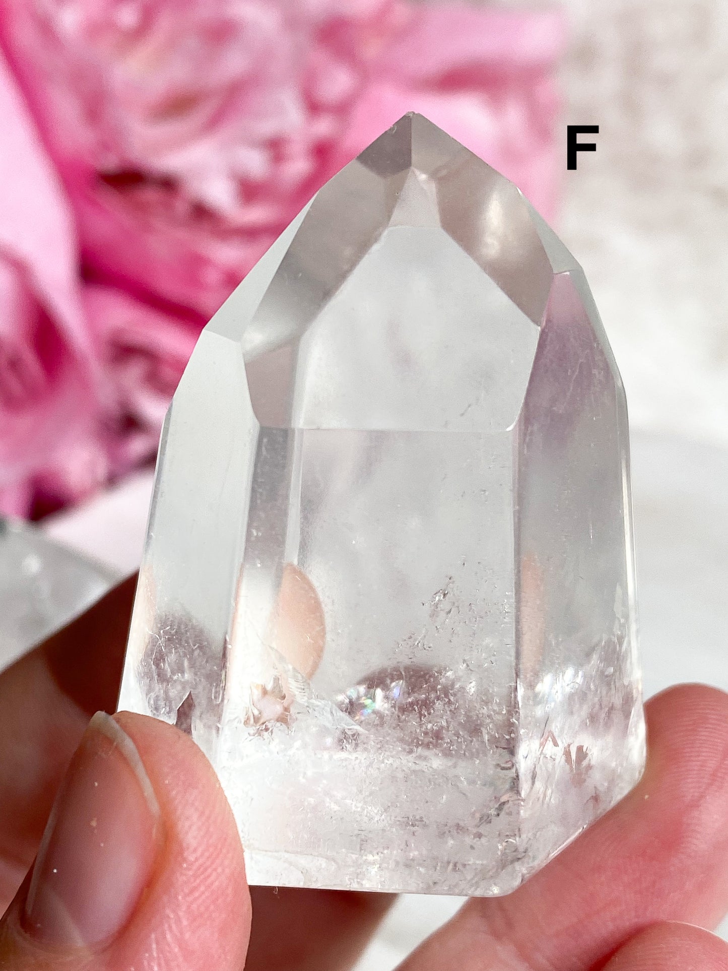 Clear Quartz Tower - You Choose