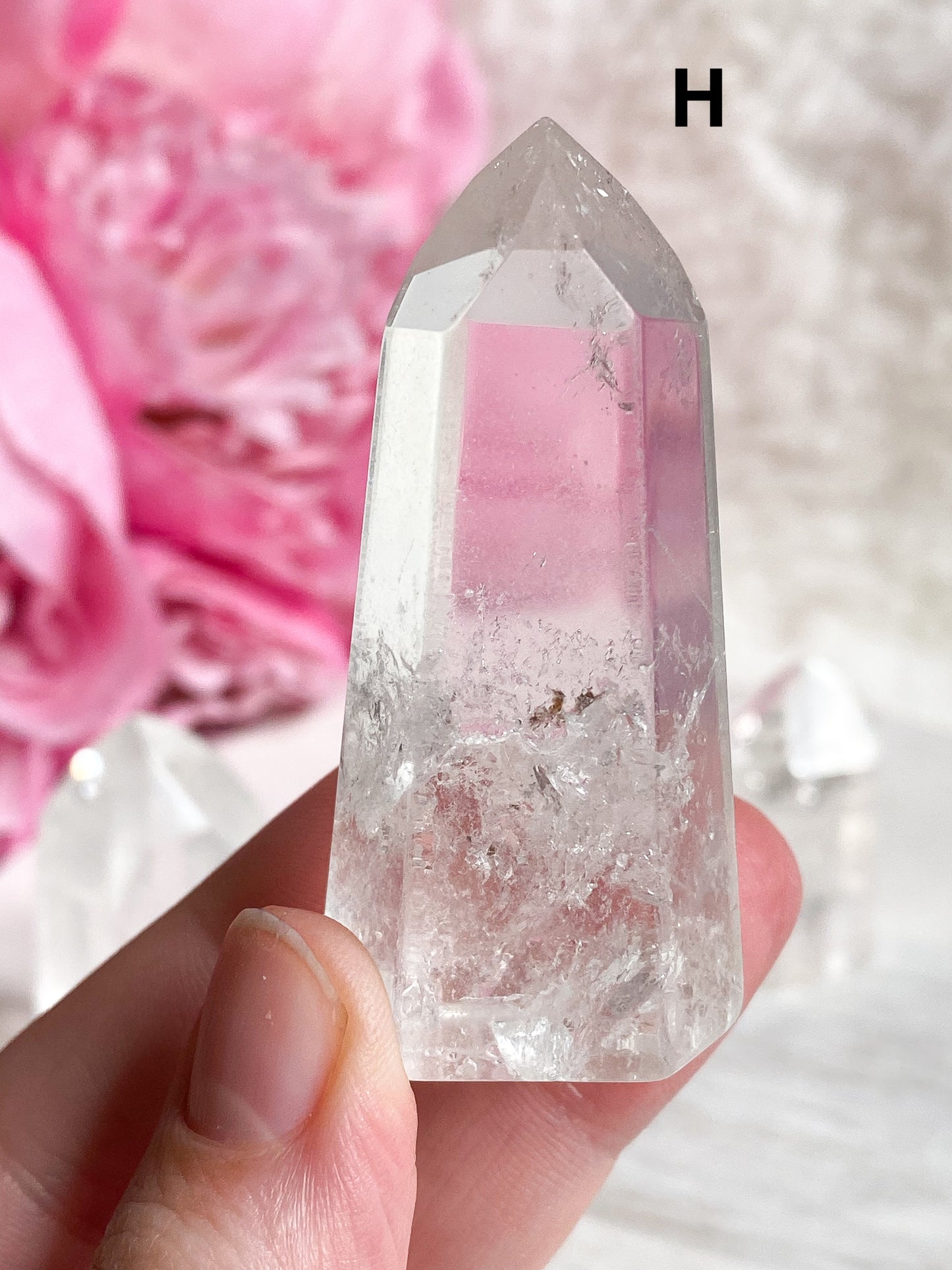 Clear Quartz Tower - You Choose