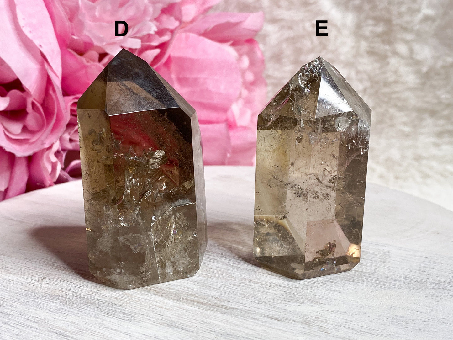 Smoky Quartz Tower - You Choose