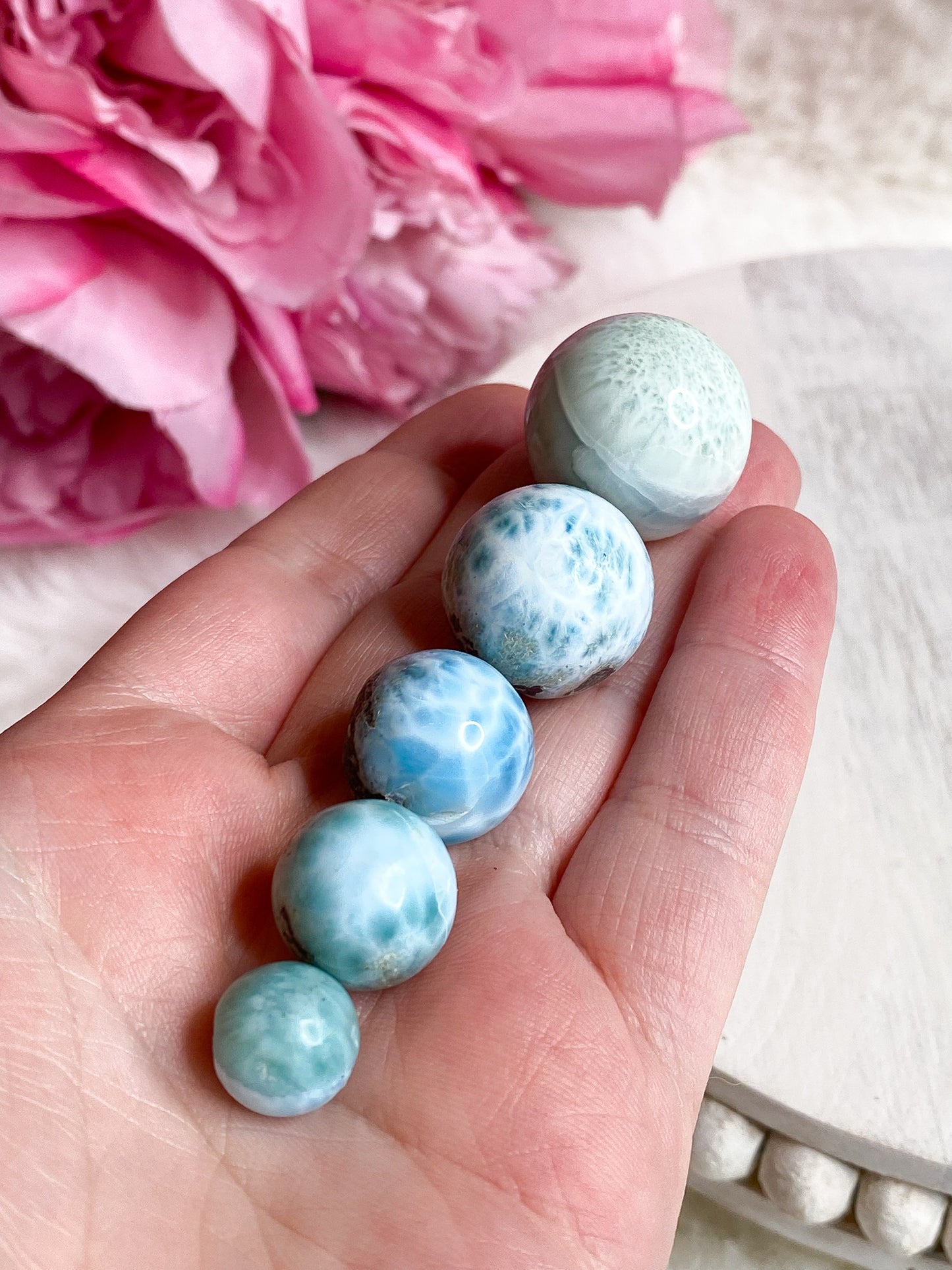 Larimar Mini Spheres (XS - XL)