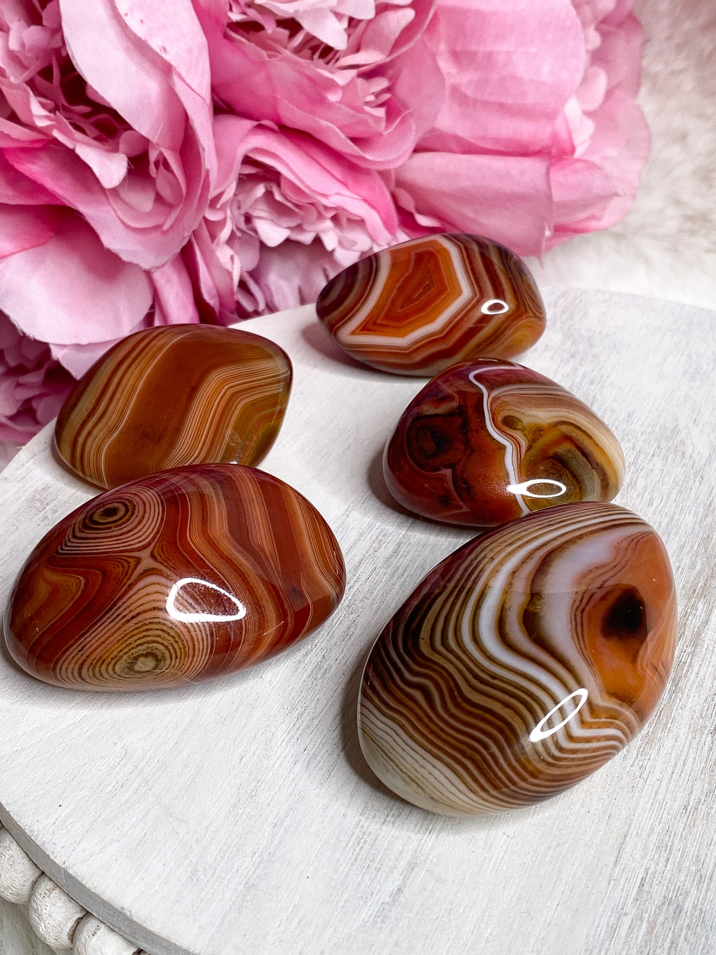 Sardonyx Palm Stone - You Choose