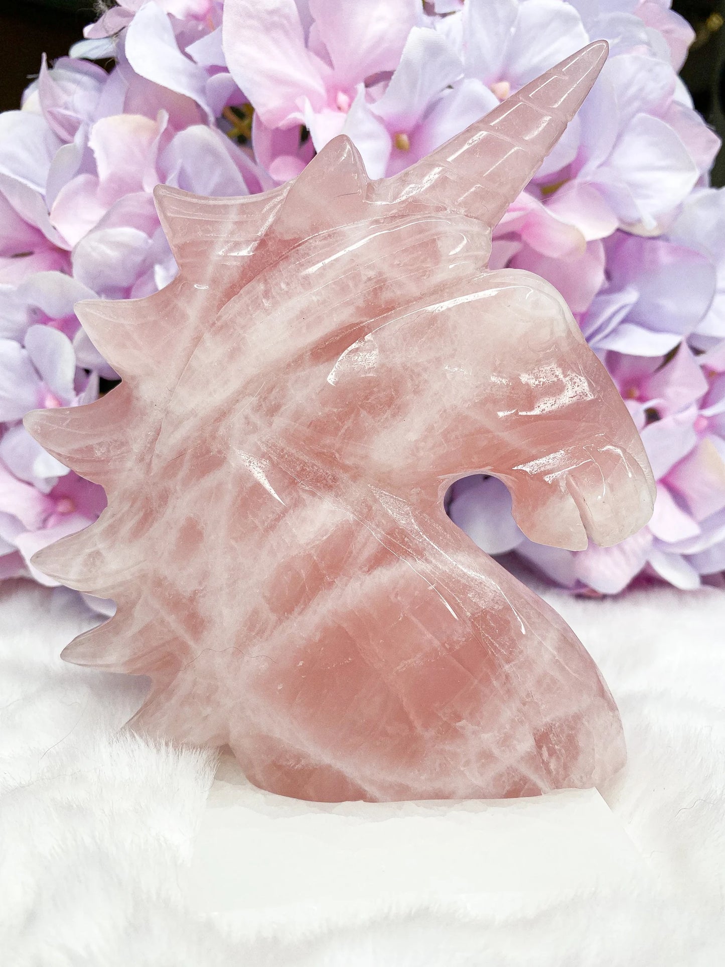 Rose Quartz Unicorn