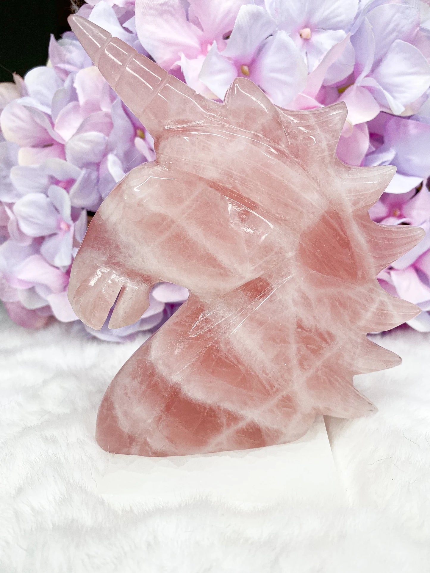 Rose Quartz Unicorn