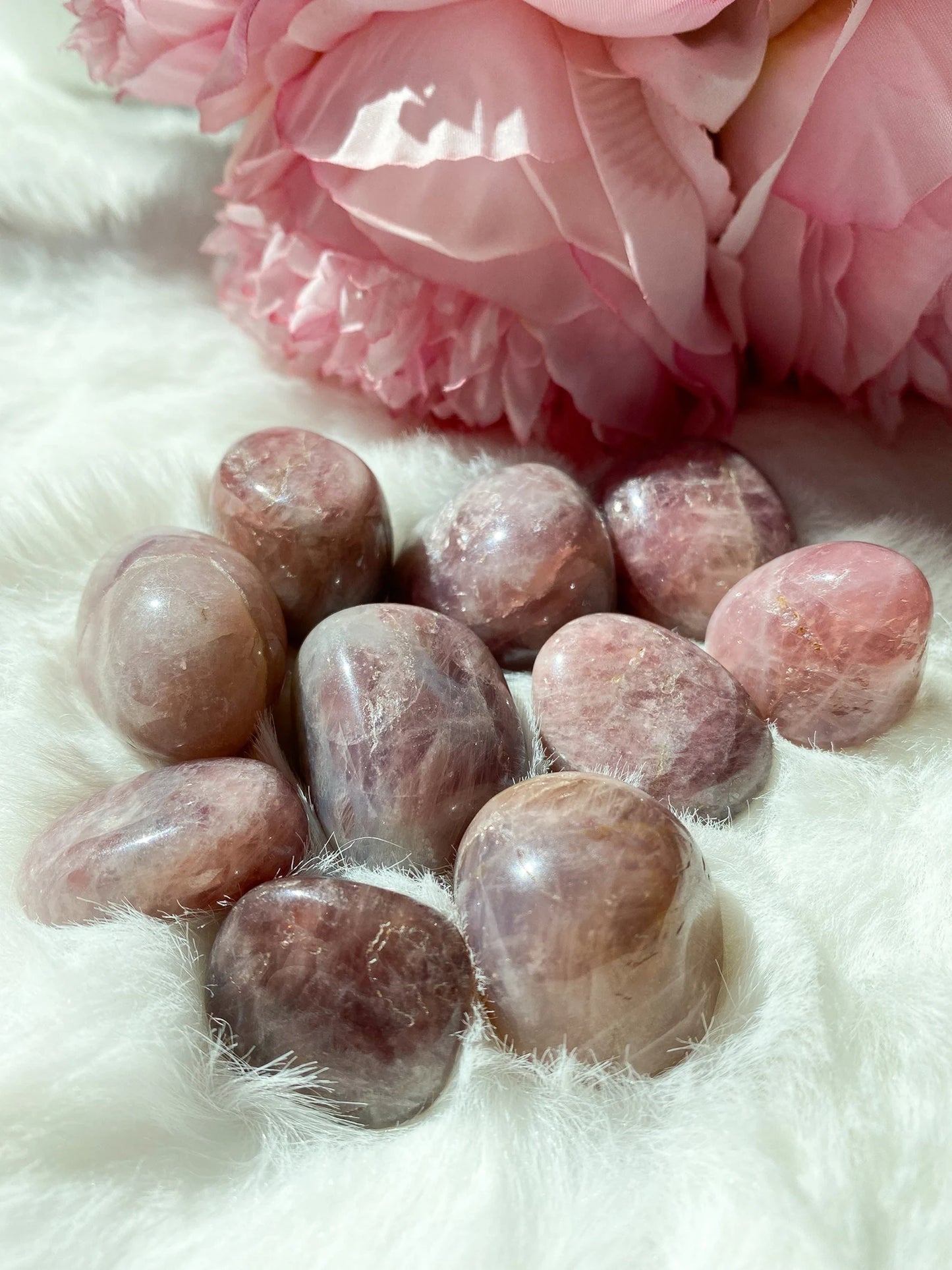 Lavender Rose Quartz Tumble