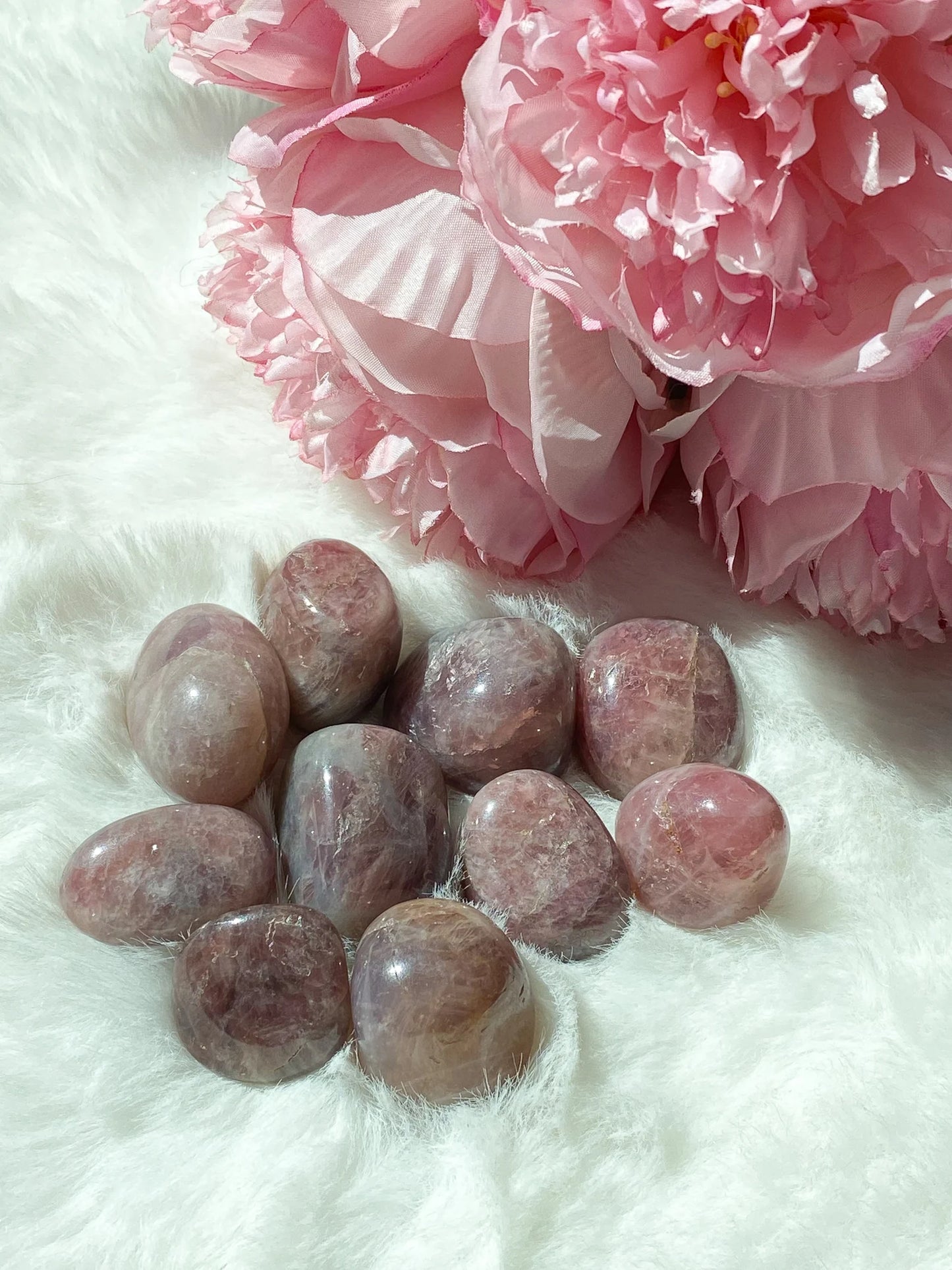 Lavender Rose Quartz Tumble