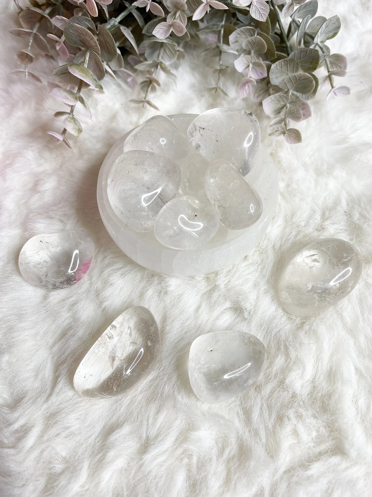 Clear Quartz Tumble