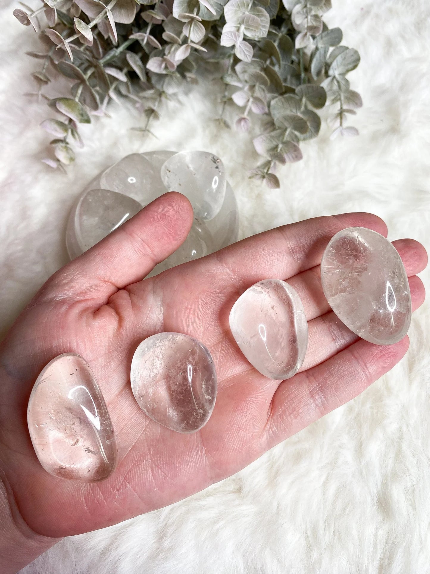 Clear Quartz Tumble